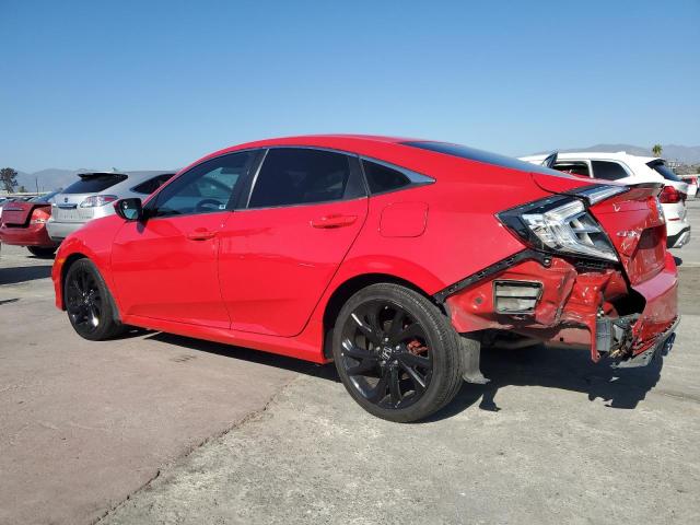 2HGFC2E84KH509018 - 2019 HONDA CIVIC SPORT Rouge photo 2