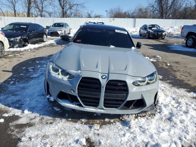 WBS33AY05MFK88897 - 2021 BMW M3 COMPETITION ნაცრისფერი ფოტო 5