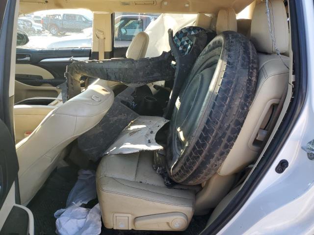 5TDKKRFH6FS053490 - 2015 TOYOTA HIGHLANDER XLE WHITE photo 11