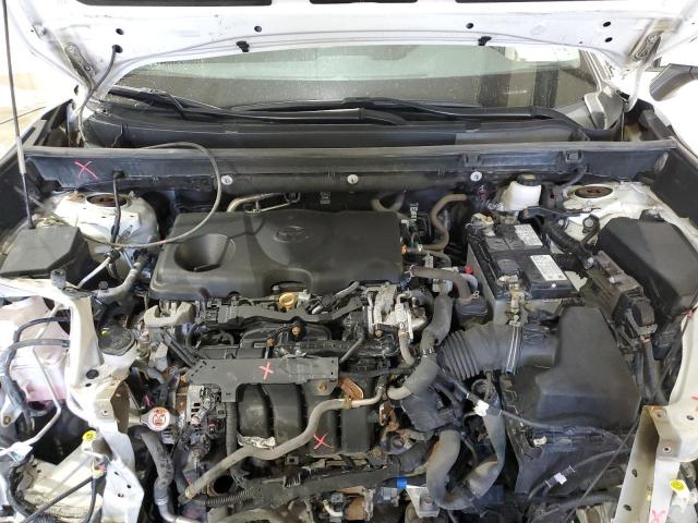 2T3P1RFV4LC074316 - 2020 TOYOTA RAV4 XLE WHITE photo 12