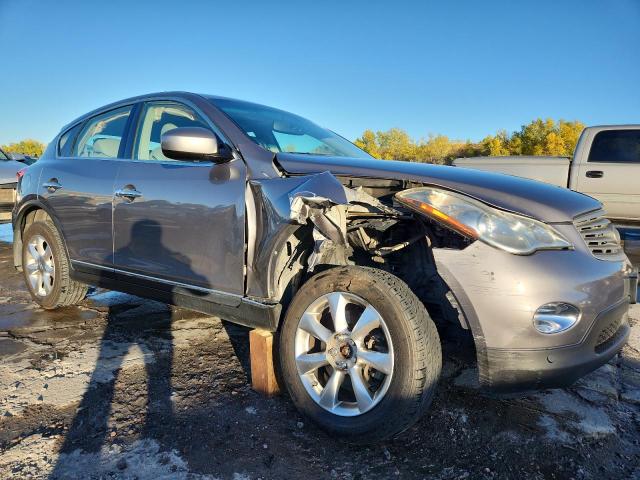 JNKAJ09F68M352950 - 2008 INFINITI EX35 BASE GRAY photo 4
