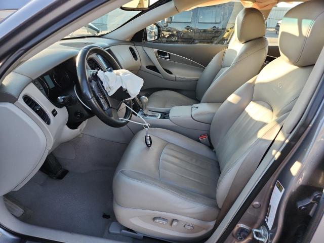 JNKAJ09F68M352950 - 2008 INFINITI EX35 BASE GRAY photo 7