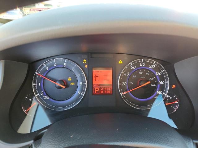 JNKAJ09F68M352950 - 2008 INFINITI EX35 BASE GRAY photo 9