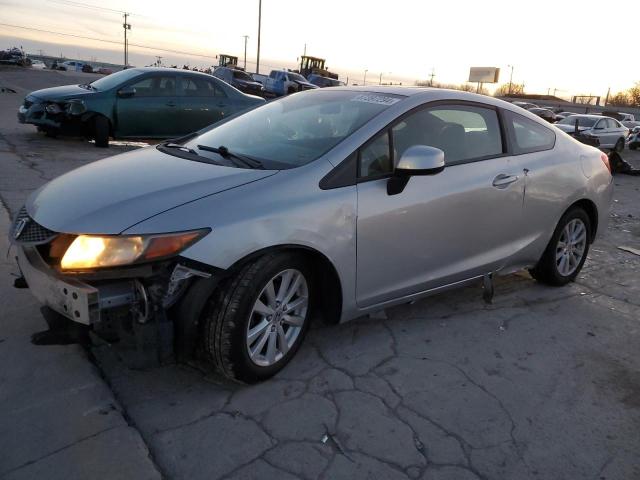 2HGFG3B09CH526536 - 2012 HONDA CIVIC EXL ვერცხლისფერი ფოტო 1