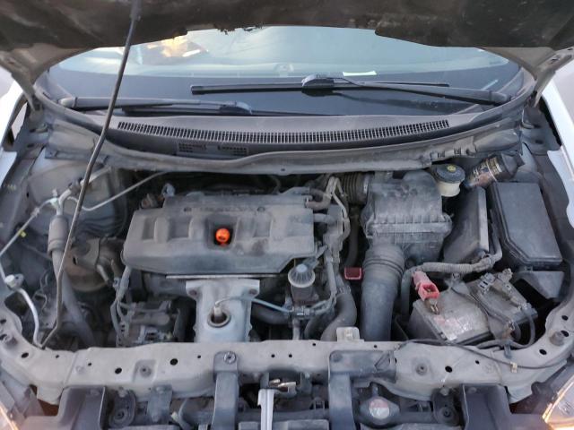 2HGFG3B09CH526536 - 2012 HONDA CIVIC EXL ვერცხლისფერი ფოტო 11