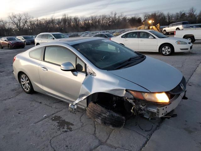 2HGFG3B09CH526536 - 2012 HONDA CIVIC EXL ვერცხლისფერი ფოტო 4