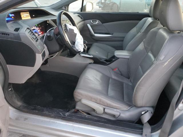 2HGFG3B09CH526536 - 2012 HONDA CIVIC EXL ვერცხლისფერი ფოტო 7