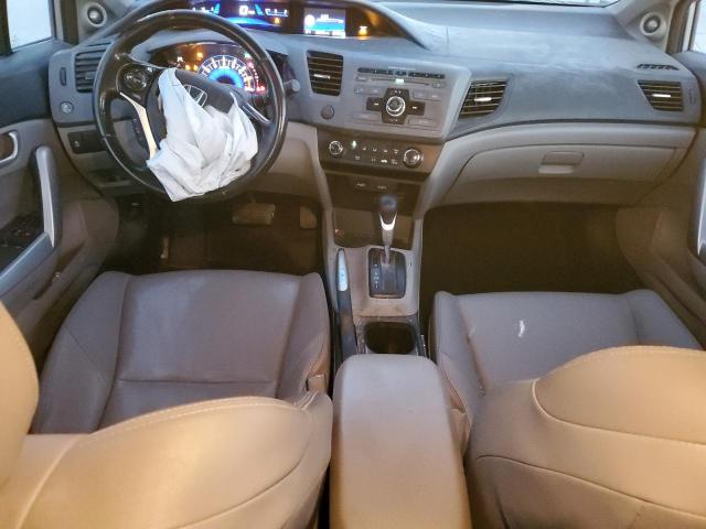 2HGFG3B09CH526536 - 2012 HONDA CIVIC EXL ვერცხლისფერი ფოტო 8