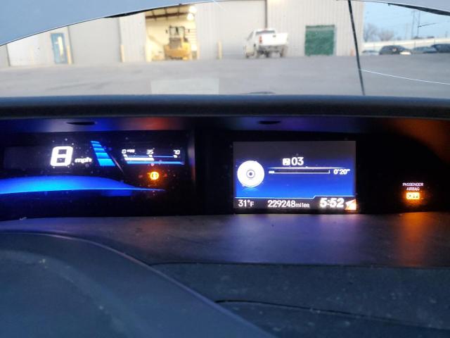 2HGFG3B09CH526536 - 2012 HONDA CIVIC EXL ვერცხლისფერი ფოტო 9