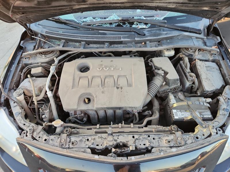 2T1BU40E79C183755 - 2009 TOYOTA COROLLA BASE BLACK photo 11