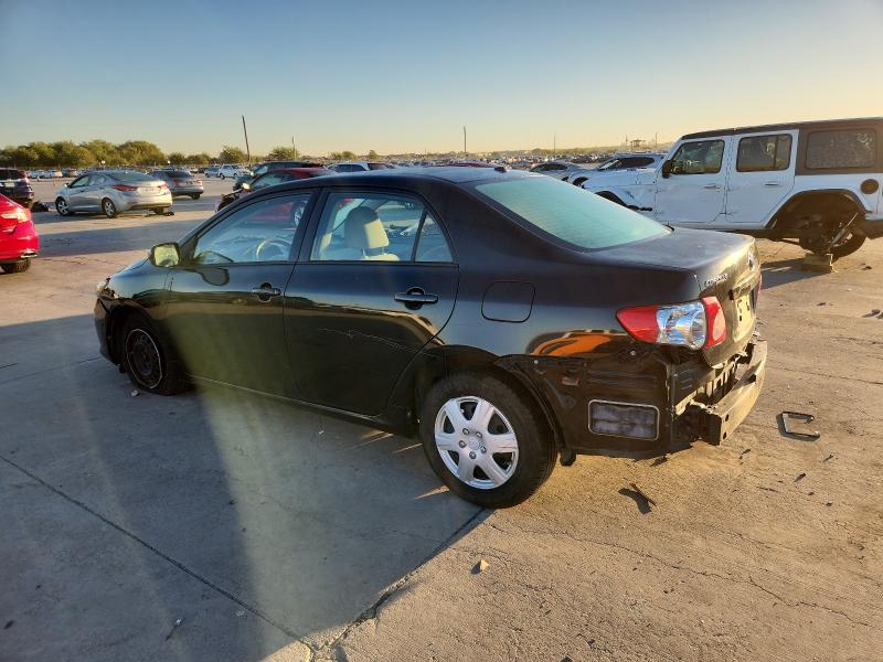 2T1BU40E79C183755 - 2009 TOYOTA COROLLA BASE BLACK photo 2