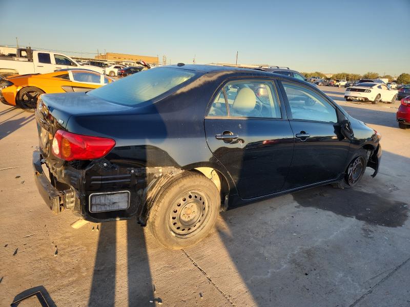 2T1BU40E79C183755 - 2009 TOYOTA COROLLA BASE BLACK photo 3
