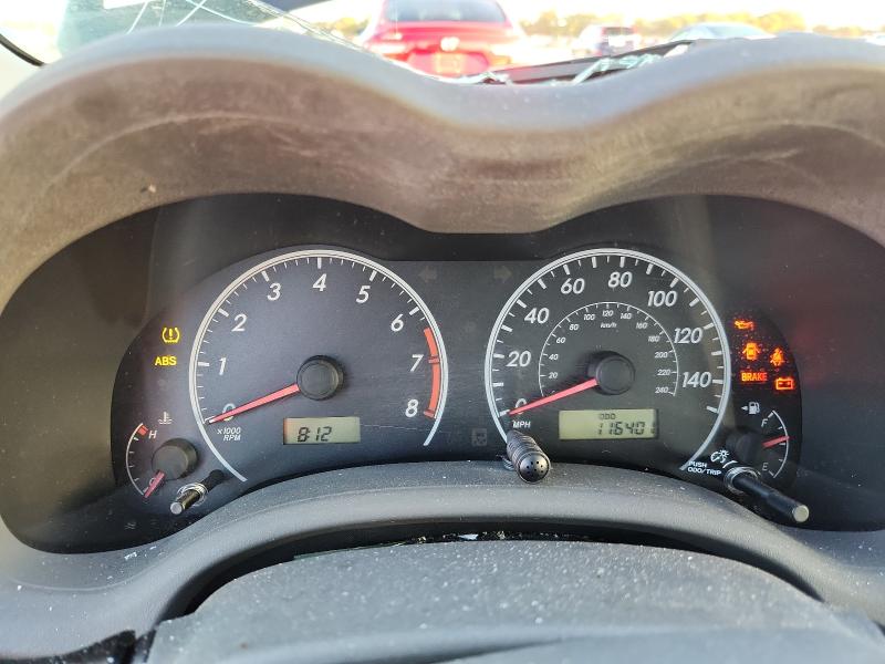 2T1BU40E79C183755 - 2009 TOYOTA COROLLA BASE BLACK photo 9