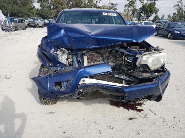5TFJU4GN1EX052494 - 2014 TOYOTA TACOMA DOUBLE CAB PRERUNNER BLUE photo 5