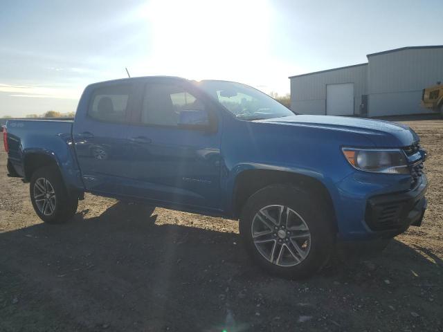 1GCGTBEN1N1155695 - 2022 CHEVROLET COLORADO BLUE photo 4