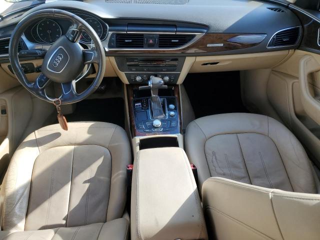 WAUGGAFC5DN039626 - 2013 AUDI A6 PREMIUM PLUS Gri fotoğraf 8