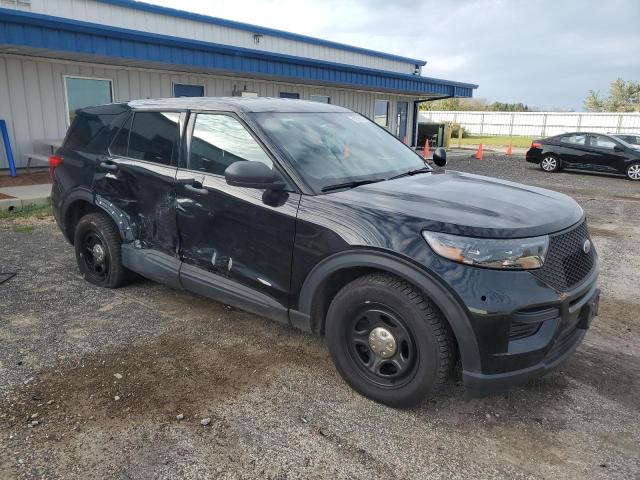 1FM5K8AB0PGA34256 - 2023 FORD EXPLORER POLICE INTERCEPTOR Noir photo 4