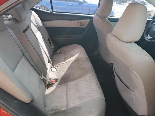 2T1BURHE0FC370171 - 2015 TOYOTA COROLLA L RED photo 10