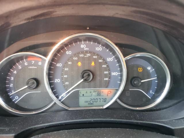 2T1BURHE0FC370171 - 2015 TOYOTA COROLLA L RED photo 9