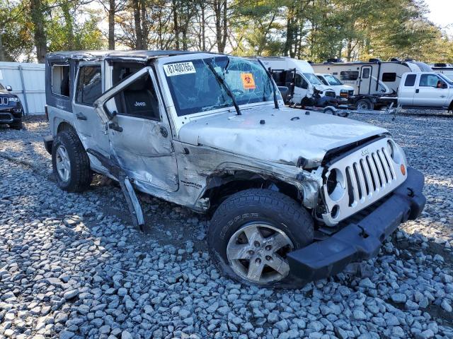 1J4GA59157L211637 - 2007 JEEP WRANGLER SAHARA Gümüş foto 4