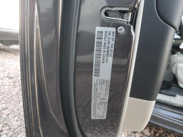 2C4RC1BG9MR561422 - 2021 CHRYSLER PACIFICA TOURING L GRAY photo 13