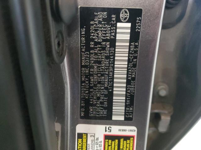 4T1C11AK9PU144130 - 2023 TOYOTA CAMRY LE Күміс фото 13