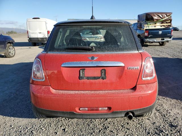 WMWSU3C53DT370639 - 2013 MINI COOPER RED photo 6