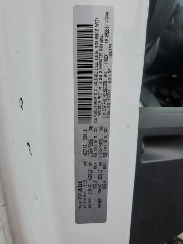 3C6TRVDG7KE563359 - 2019 RAM PROMASTER 2500 HIGH WHITE photo 13