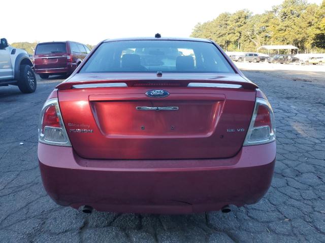 3FAHP071X8R174771 - 2008 FORD FUSION SE BURGUNDY photo 6