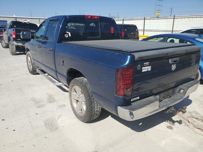 1D7HA18257J605640 - 2007 DODGE RAM 1500 ST BLUE photo 2
