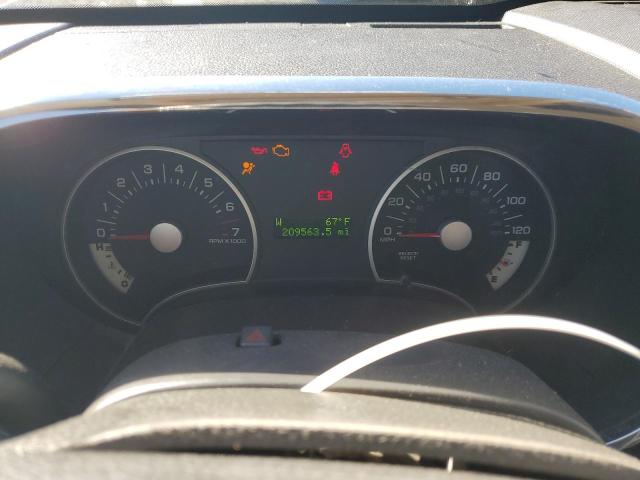 1FMEU7DE0AUA93696 - 2010 FORD EXPLORER XLT GRAY photo 9