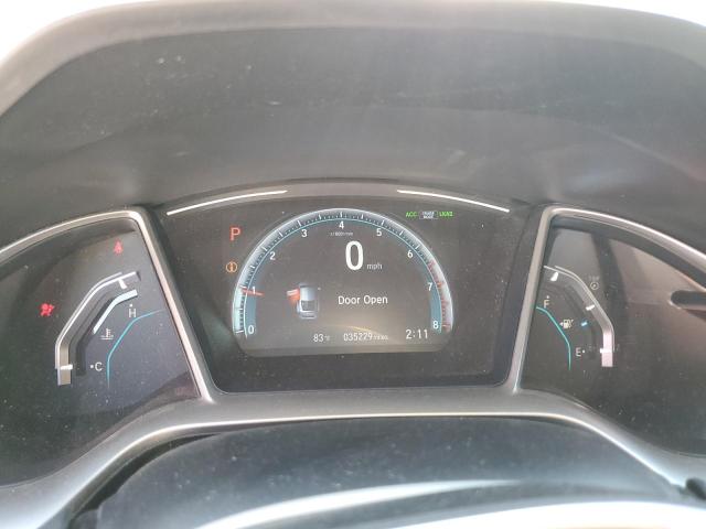 2HGFC3B36KH354180 - 2019 HONDA CIVIC EX GRAY photo 9