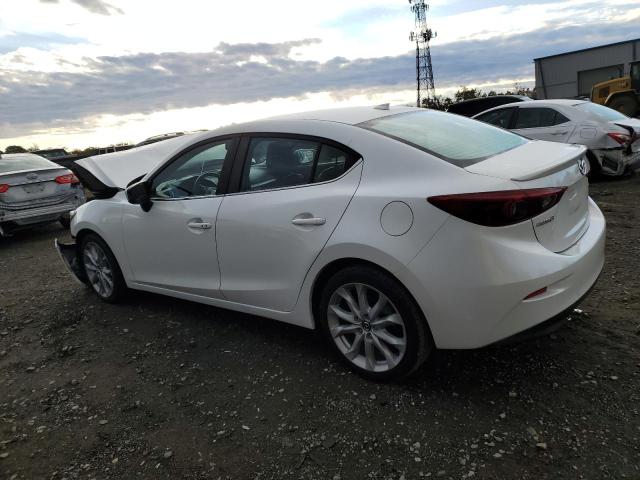 JM1BM1W35E1207053 - 2014 MAZDA 3 GRAND TOURING WHITE photo 2