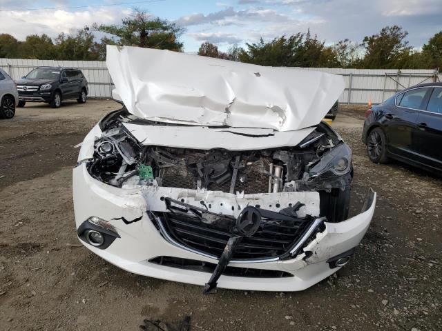 JM1BM1W35E1207053 - 2014 MAZDA 3 GRAND TOURING WHITE photo 5