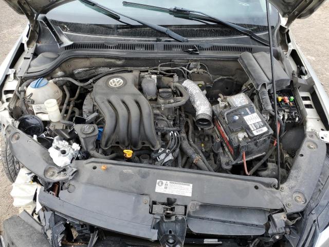 3VW2K7AJ5BM370361 - 2011 VOLKSWAGEN JETTA BASE SILVER photo 11