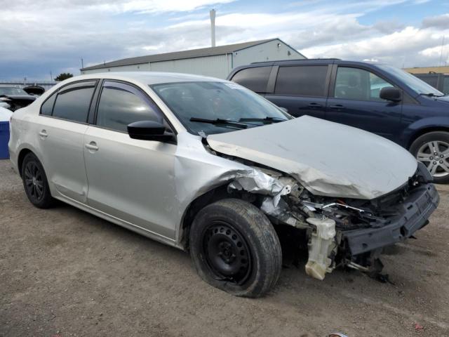 3VW2K7AJ5BM370361 - 2011 VOLKSWAGEN JETTA BASE SILVER photo 4