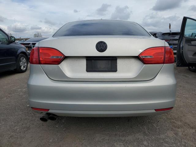 3VW2K7AJ5BM370361 - 2011 VOLKSWAGEN JETTA BASE SILVER photo 6