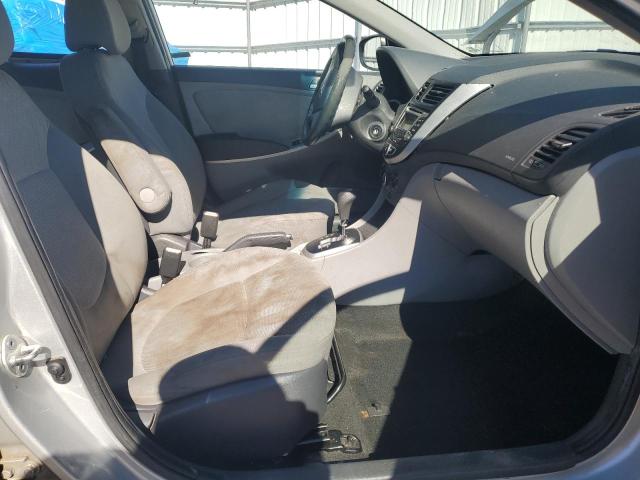KMHCT4AE8DU425224 - 2013 HYUNDAI ACCENT GLS SILVER photo 7