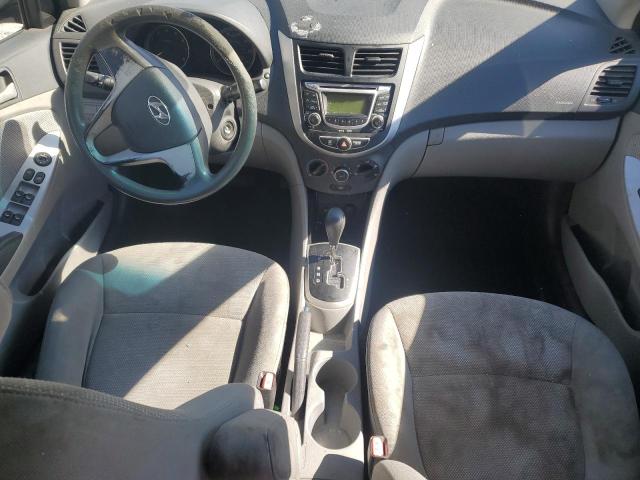 KMHCT4AE8DU425224 - 2013 HYUNDAI ACCENT GLS SILVER photo 8