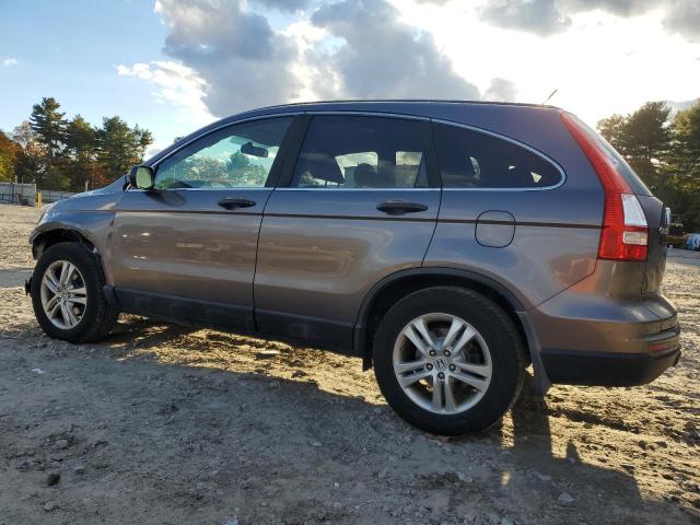 5J6RE4H56AL076168 - 2010 HONDA CR-V EX BROWN photo 2