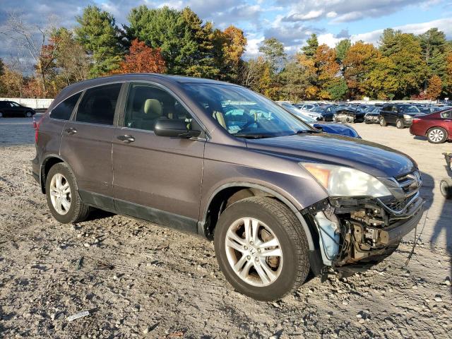 5J6RE4H56AL076168 - 2010 HONDA CR-V EX BROWN photo 4