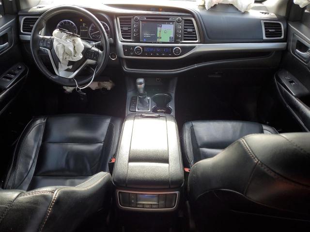 5TDJKRFH3GS280603 - 2016 TOYOTA HIGHLANDER XLE GRAY photo 8