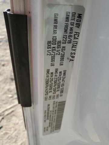 ZFBHRFAB6K6N94883 - 2019 RAM PROMASTER WHITE photo 14
