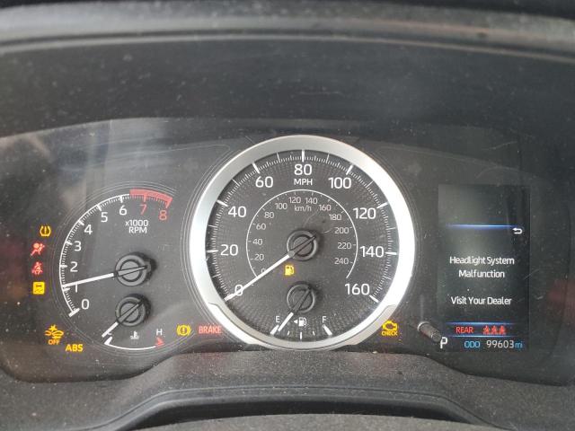 5YFEPMAE9MP180058 - 2021 TOYOTA COROLLA LE WHITE photo 9