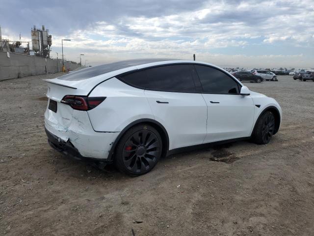 7SAYGDEF4NF407656 - 2022 TESLA MODEL Y 白色 照片 3