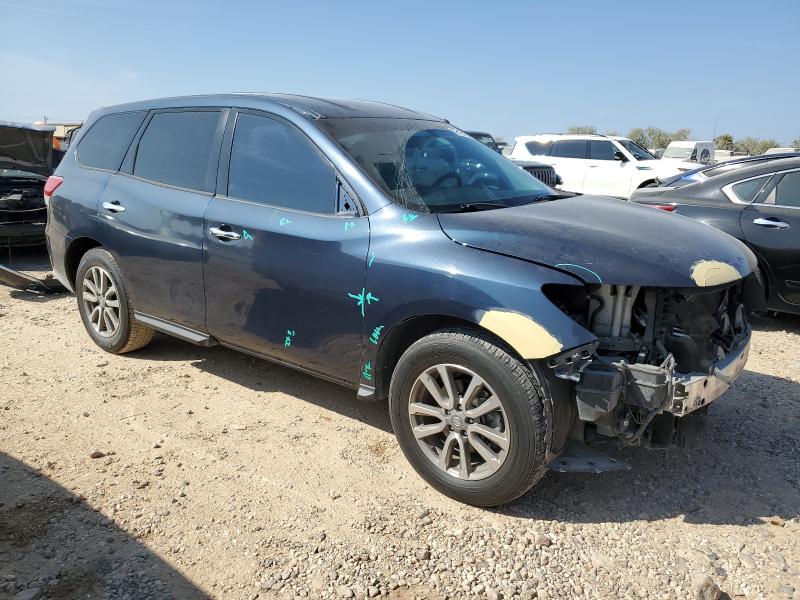 5N1AR2MM3EC729209 - 2014 NISSAN PATHFINDER S Bleu photo 4