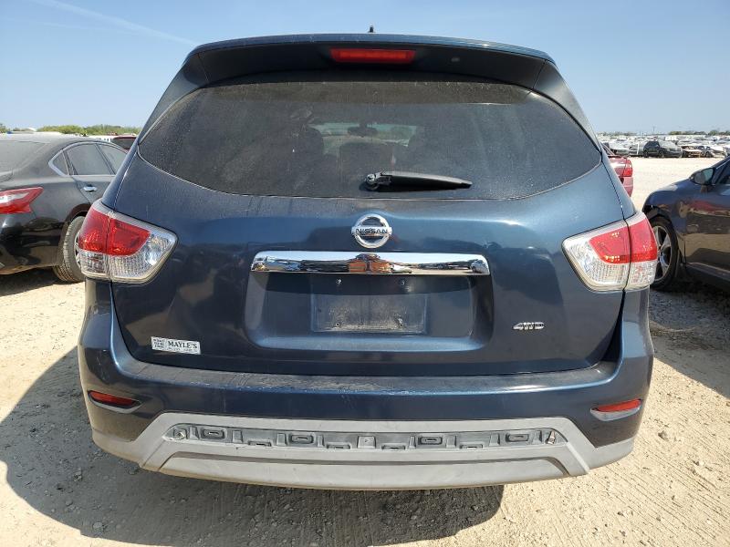 5N1AR2MM3EC729209 - 2014 NISSAN PATHFINDER S Bleu photo 6