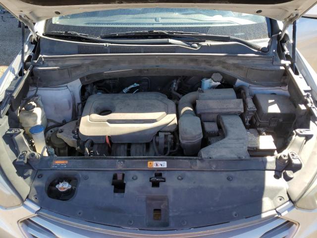 5XYZT3LB0HG413510 - 2017 HYUNDAI SANTA FE S SILVER photo 12