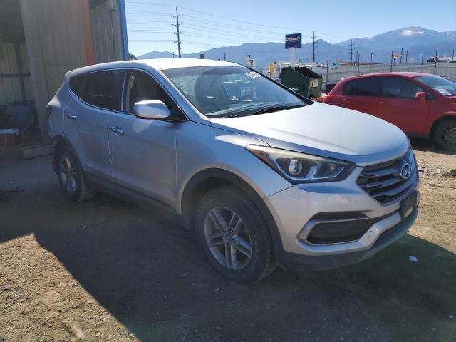 5XYZT3LB0HG413510 - 2017 HYUNDAI SANTA FE S SILVER photo 4