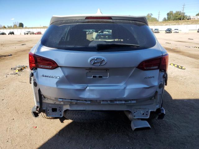 5XYZT3LB0HG413510 - 2017 HYUNDAI SANTA FE S SILVER photo 6